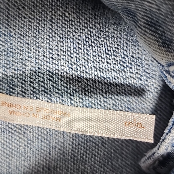 Free People Light Blue Denim Jacket - Picture 7 of 8